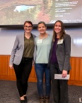 Kerri Beth (right) 1st place at UK Infectious Disease Research Day 2018