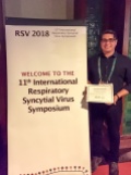 Nicolas 1st place at RSV symposium 2018